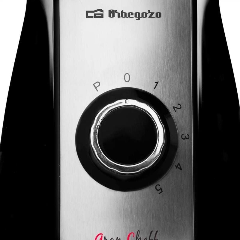 Batidora de vaso Orbegozo BV 6575/ 600W/ 5 Velocidades/ Capacidad 1.5L - изображение 3