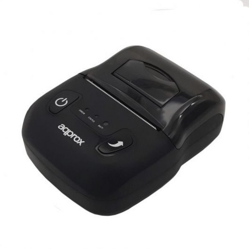 Impresora de Tickets Approx appPOS58PORTABLE+/ Térmica/ Ancho papel 58mm/ USB-Bluetooth/ Negra - изображение 2