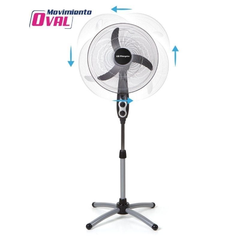 Ventilador de Pie Orbegozo SF 0156/ 60W/ Aspas 45cm/ 3 Velocidades - изображение 3