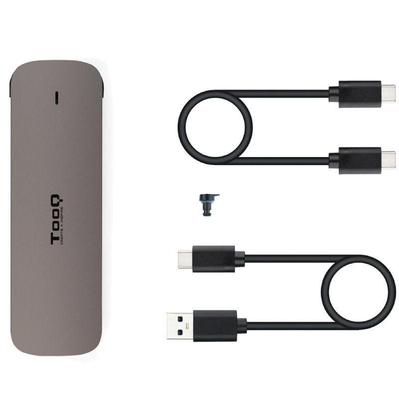 Caja Externa para Disco SSD M.2 TooQ TQE-2202BR/ USB 3.1 Gen2/ Sin tornillos - изображение 2