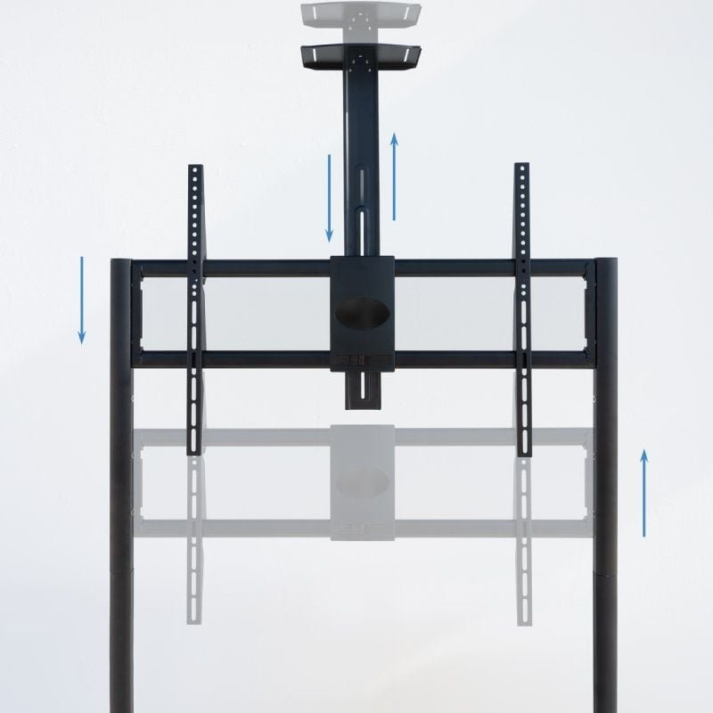 Soporte de Suelo con Ruedas TooQ FS20208M-B para TV de 55-100"/ hasta 120kg - изображение 3