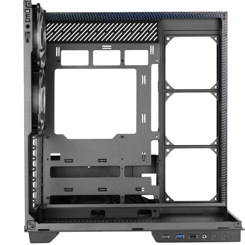 Caja Gaming Torre Mars Gaming MC-3GFPRO/ Cristal Cromado - изображение 4