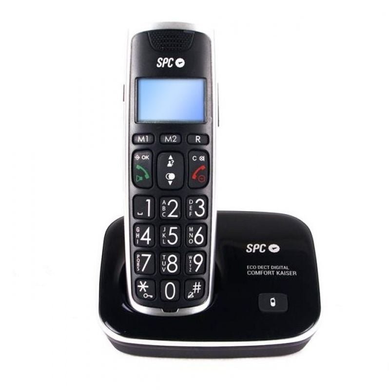 Teléfono Inalámbrico SPC Telecom 7608/ Negro - изображение 2
