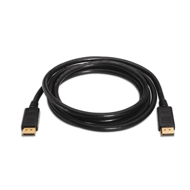 Cable DisplayPort 1.2 4K Aisens A124-0130/ DisplayPort Macho - DisplayPort Macho/ Hasta 5W/ 2300Mbps/ 3m/ Negro - изображение 2