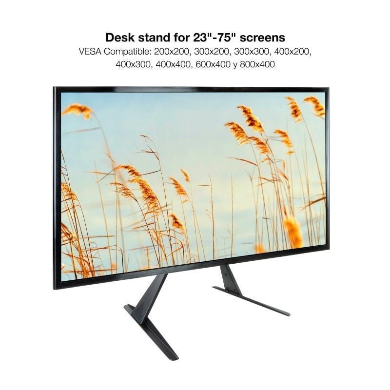 Soporte de Mesa Tooq DB2375F-B para TV y Portátil de 23-75" - изображение 2