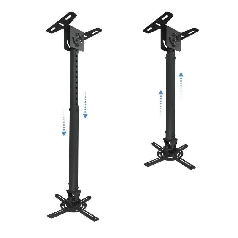Soporte de Techo para Proyector TooQ PJ3030TN-B/ Inclinable-Giratorio-Nivelable/ hasta 20kg - изображение 3