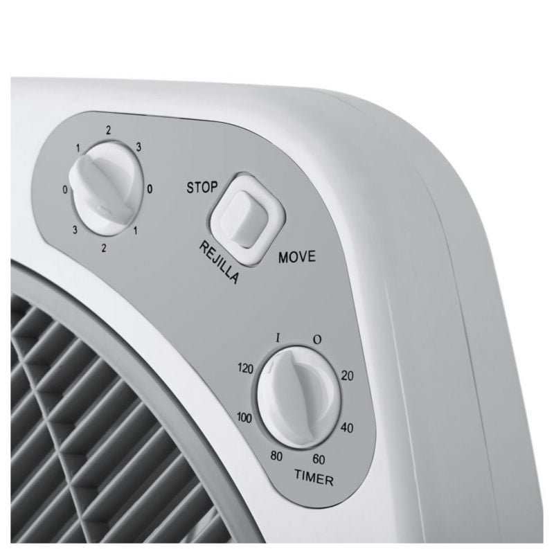 Ventilador de Suelo Orbegozo Box Fan BF 0140/ 60W/ 4 Aspas 40cm/ 3 velocidades - изображение 3