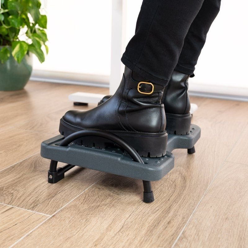Reposapiés Ajustable/ Inclinable TooQ TQFR0601-G/ 424 x 305 x 145 mm - изображение 4