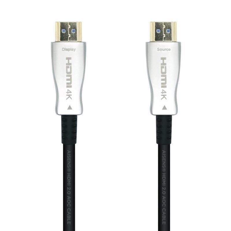 Cable HDMI 2.0 AOC 4K Aisens A148-0378/ HDMI Macho - HDMI Macho/ 20m/ Negro - изображение 2