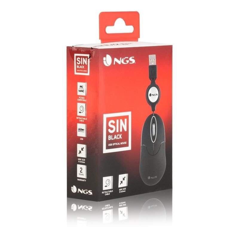 Ratón Mini NGS SIN/ Hasta 1000 DPI - изображение 5