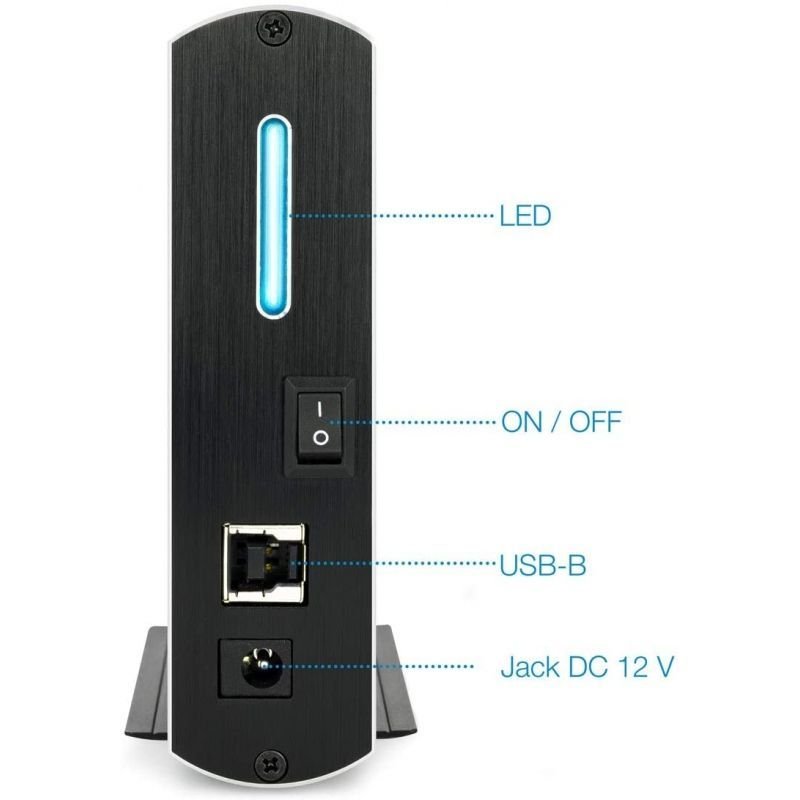 Caja Externa para Disco Duro de 3.5" TooQ TQE-3531B/ USB 2.0 - изображение 5