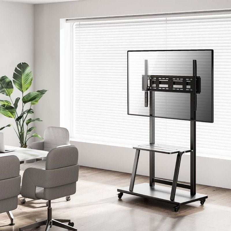 Soporte de Suelo con Ruedas Aisens FT100E-231 para TV de 37-100"/ hasta 150kg - изображение 4