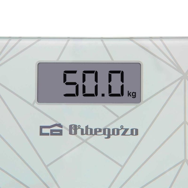 Báscula de Baño Orbegozo PB-2218 A/ Hasta 180kg/ Blanca - изображение 3
