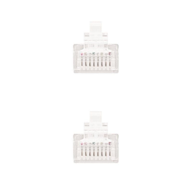 Cable de Red RJ45 UTP Nanocable 10.20.0400-L25-W Cat.6/ 25cm/ Blanco - изображение 3