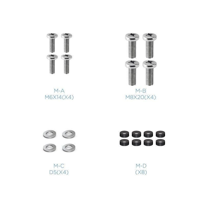 Soporte VESA 200x200 TooQ VMA0200-B para TV de 23-42"/ hasta 30kg - изображение 4