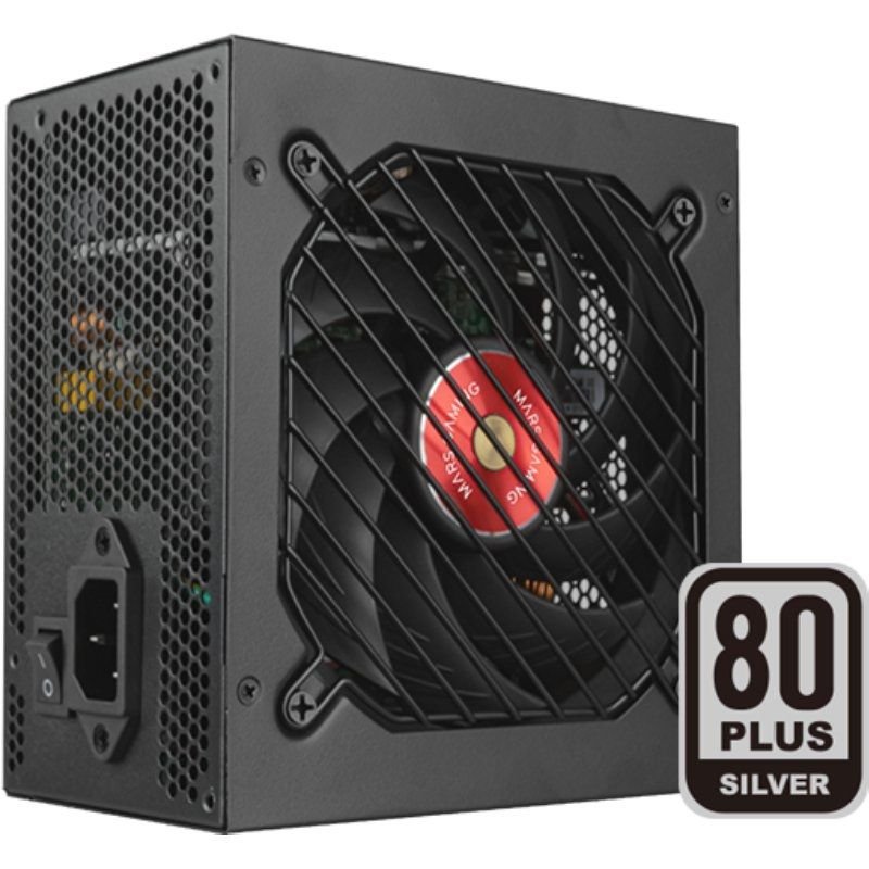 Fuente de Alimentación Mars Gaming MPVU750SIM/ 750W/ Ventilador 14cm/ 80 Plus Silver