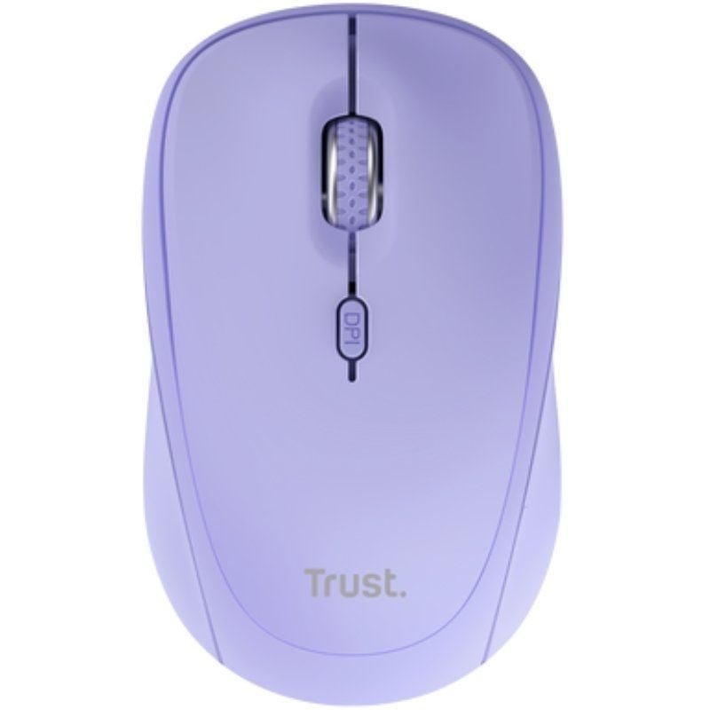 Ratón Mini Inalámbrico Trust Yvi+ Multidispositivo/ Hasta 1600 DPI/ Purpura - изображение 2