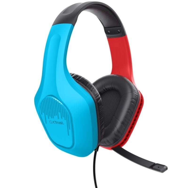 Auriculares Gaming con Micrófono Trust Gaming GXT 416S Zirox/ Jack 3.5/ Azules y Rojos - изображение 2