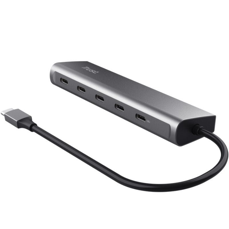 Hub USB Tipo-C Trust Halyx/ 4xUSB Tipo-C/ 1xUSB Tipo-C PD - изображение 3