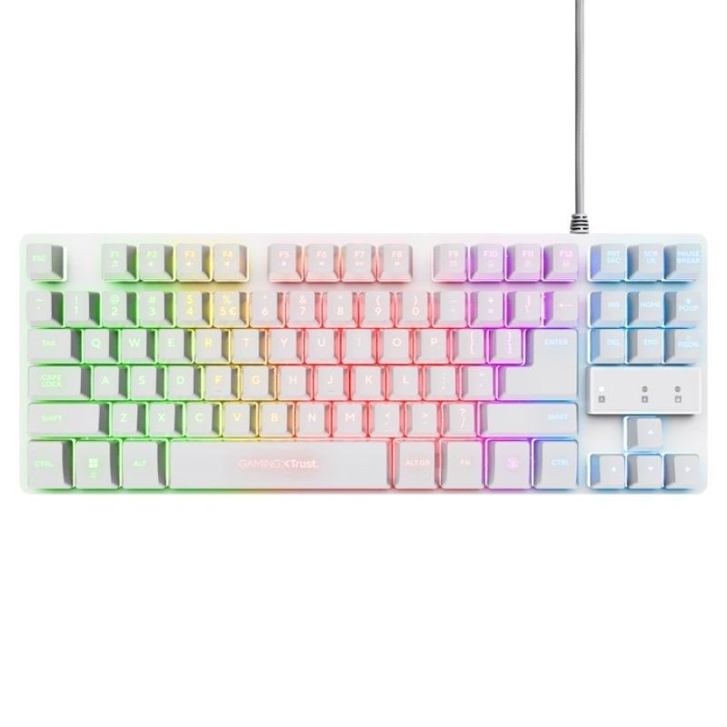 Pack Gaming Trust Gaming GXT 794W/ Teclado RGB + Ratón RGB + Alfombrilla - изображение 4