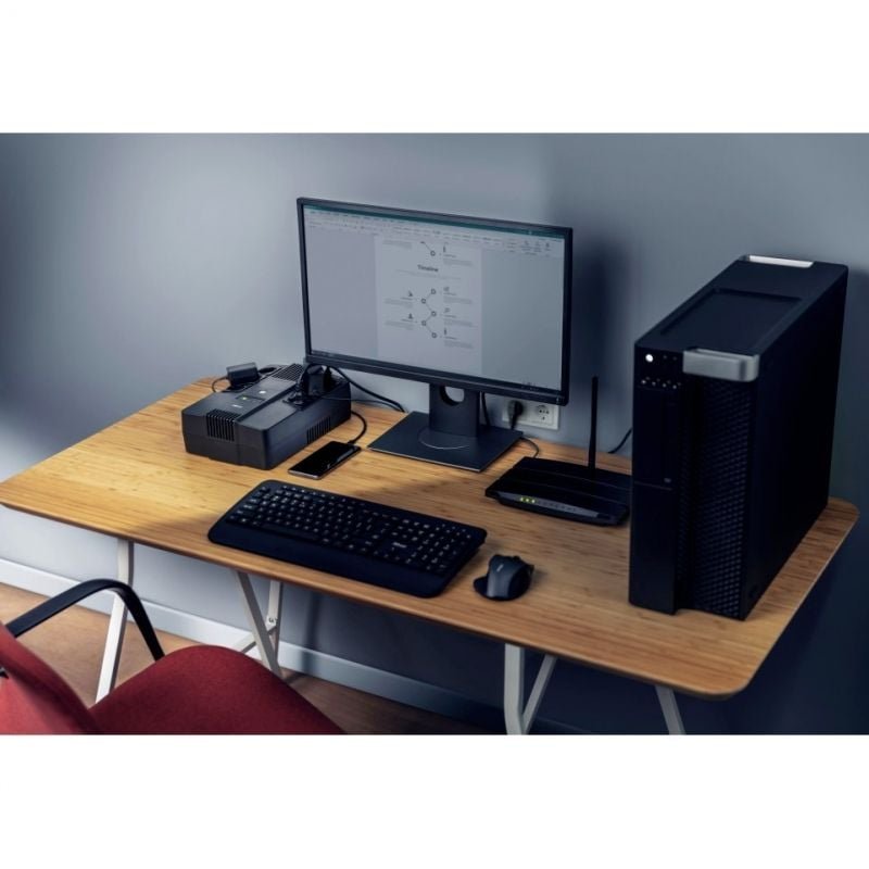 SAI Línea Interactiva Trust Maxxon/ 800VA/ 6 Salidas/ Formato Bloque - изображение 5