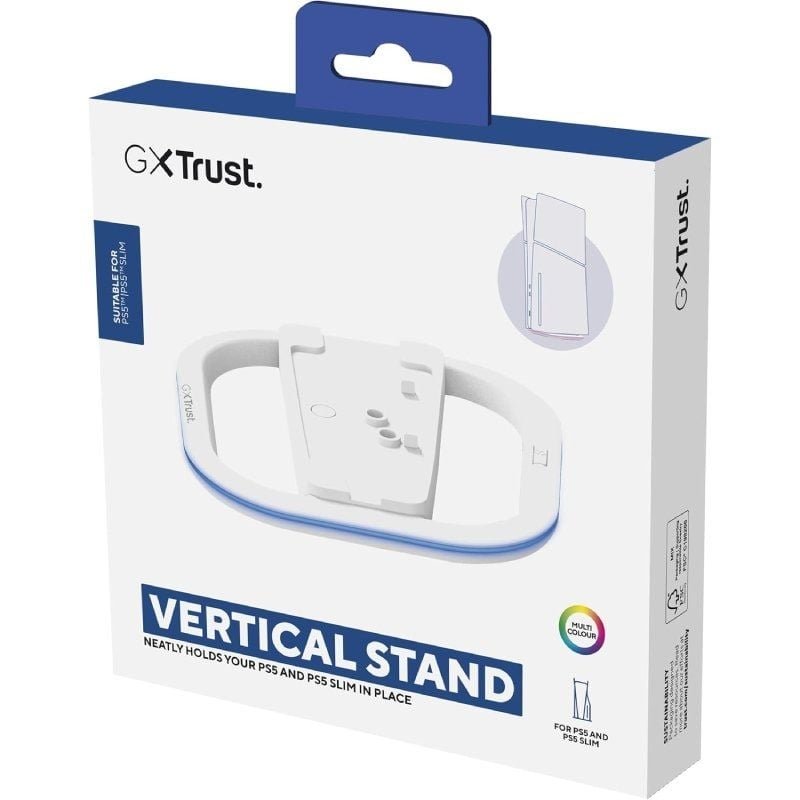 Soporte Vertical LED para PS5 Trust GXT 229/ Blanco - изображение 5