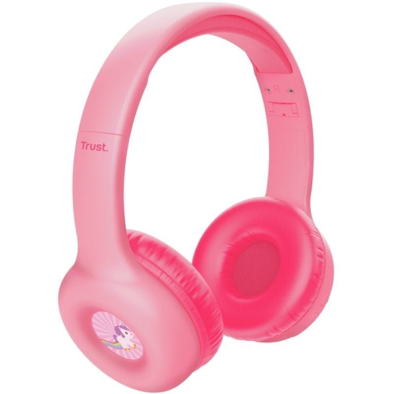 Auriculares Infantiles Inalámbricos Trust Nouna Kids/ con Micrófono/ Rosas - изображение 2