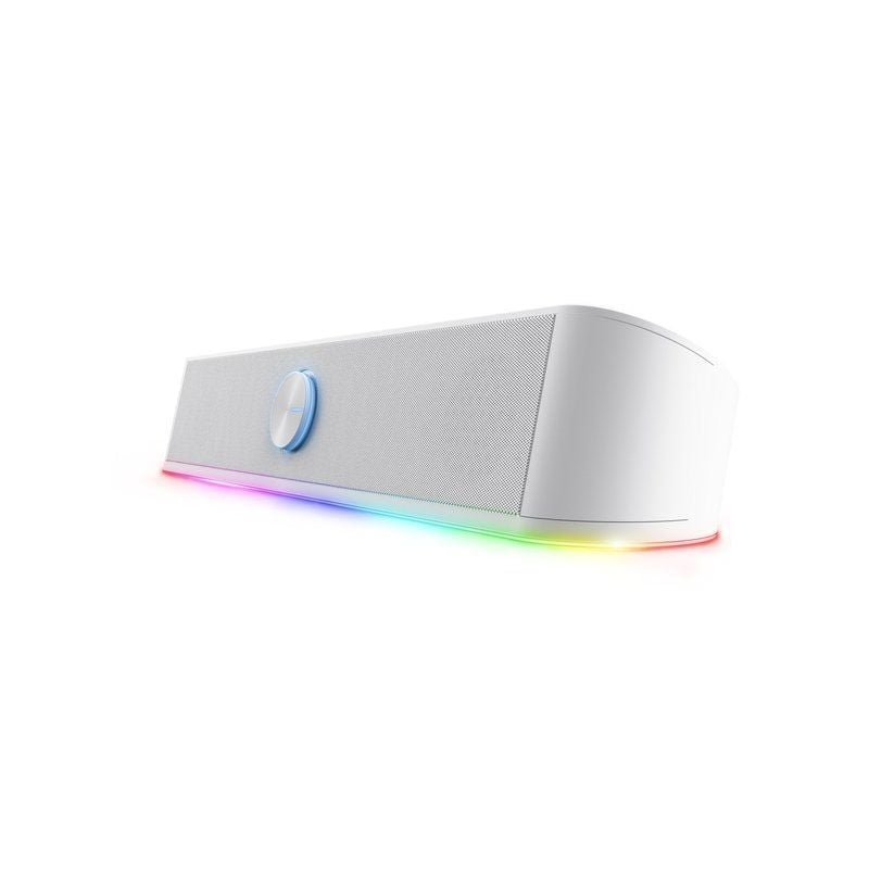 Barra de Sonido Trust Gaming GXT 619 Thorne/ 12W/ 2.0/ Blanca - изображение 3
