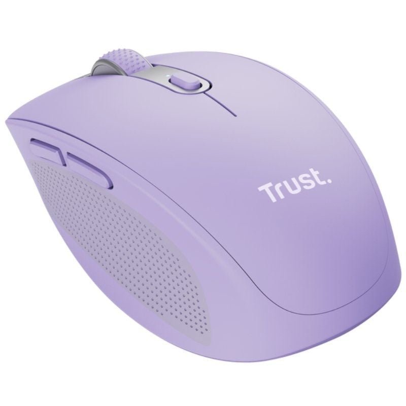 Ratón Inalámbrico por Bluetooth Trust Ozaa Compact Wireless/ Batería recargable/ Hasta 3200 DPI/ Morado - изображение 2