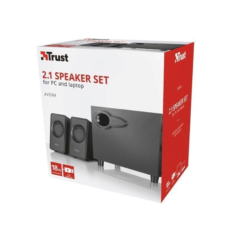 Altavoces Trust Avora/ 18W/ 2.1 - изображение 5