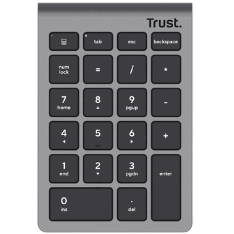 Teclado Numérico Inalámbrico Trust Xalas Wireless/ Plata - изображение 3