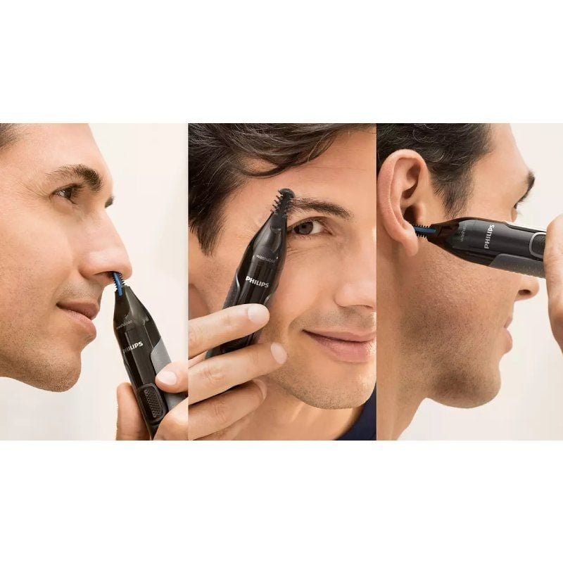 Perfilador Philips Nose Trimmer 3650 Serie 3000/ a Pilas/ 3 Accesorios - изображение 4