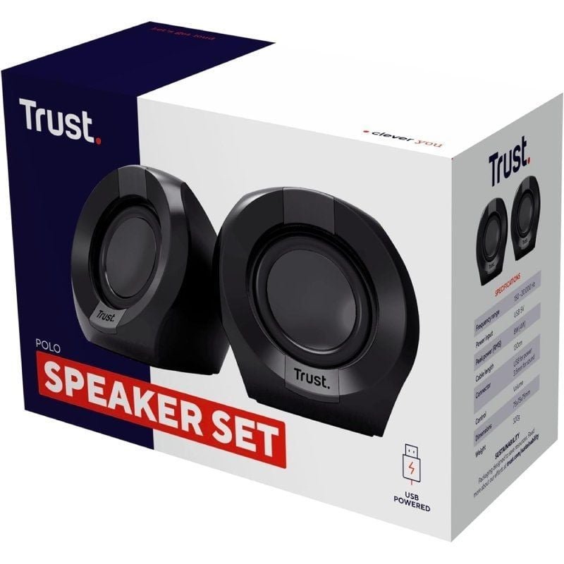 Altavoces Trust Polo 2.0/ 8W/ 2.0 - изображение 5