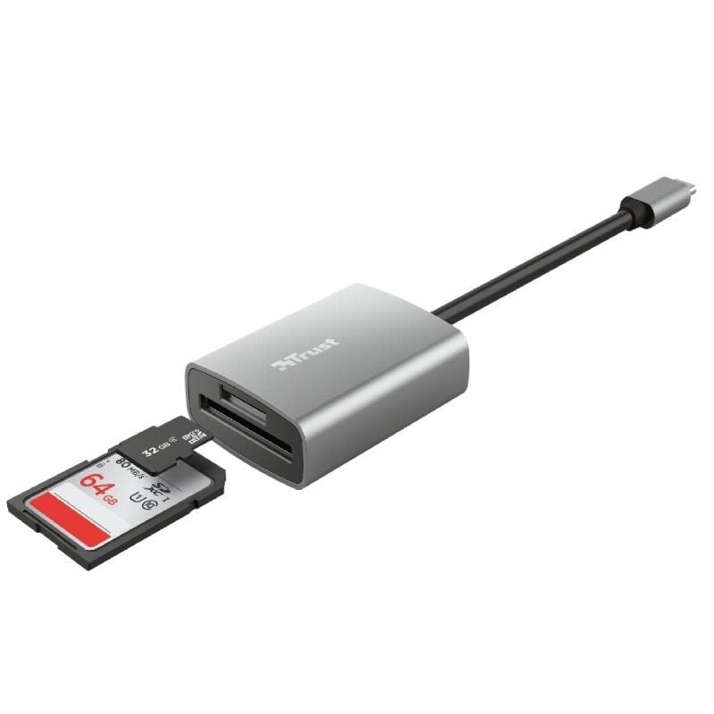 Lector de Tarjetas Externo Trust Dalyx/ USB Tipo-C - изображение 3