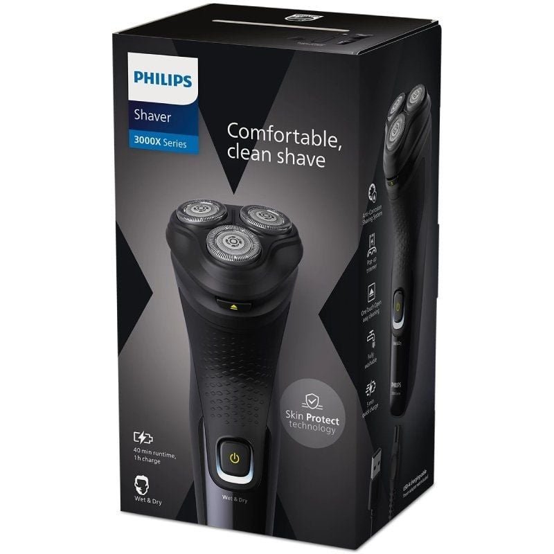 Afeitadora Philips Shaver Series 3000X X3021/00/ con Batería/ 1 Accesorio - изображение 4