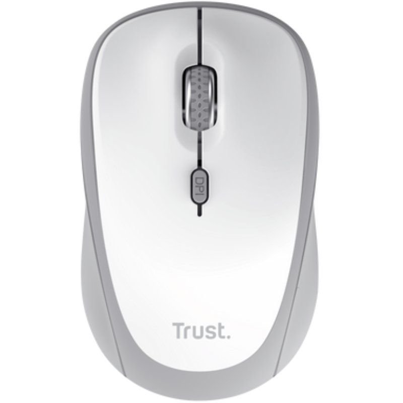 Ratón Mini Inalámbrico Trust Yvi+ Multidispositivo/ Hasta 1600 DPI/ Blanco - изображение 2