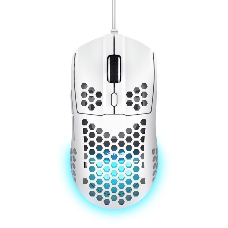 Ratón Gaming Trust Gaming GXT 929W Helox/ Hasta 6400 DPI/ Blanco - изображение 4