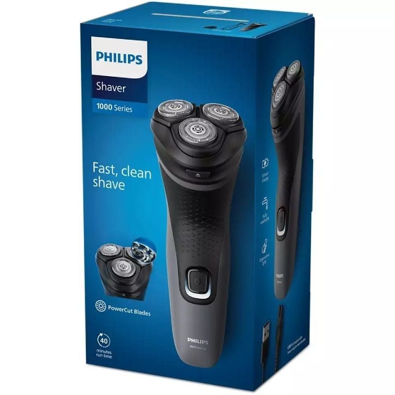 Afeitadora Philips Shaver Series 1000 S1142/00/ con Batería / 1 Accesorio - изображение 5