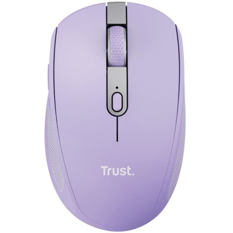 Ratón Inalámbrico por Bluetooth Trust Ozaa Compact Wireless/ Batería recargable/ Hasta 3200 DPI/ Morado - изображение 3