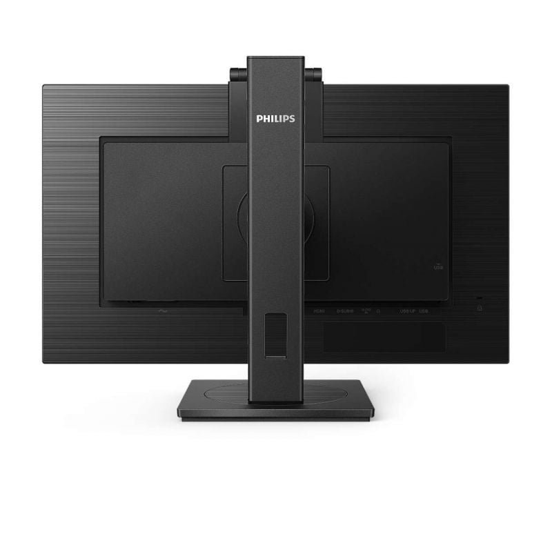 Monitor Profesional Philips 242B1H 23.8"/ Full HD/ Webcam/ Multimedia/ Regulable en altura/ Negro - изображение 2