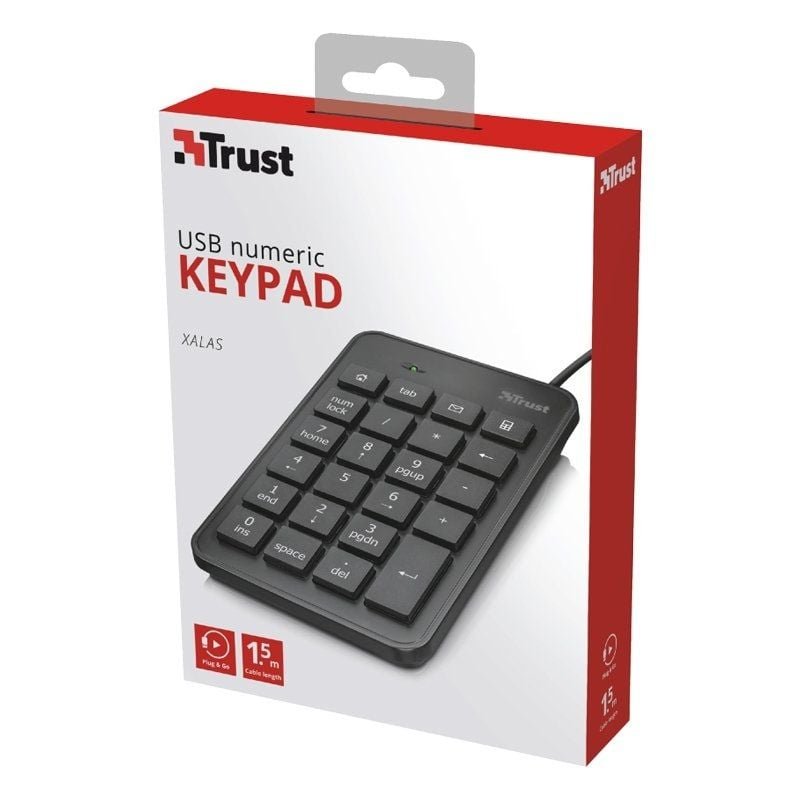 Teclado Numérico Trust Xalas - изображение 3
