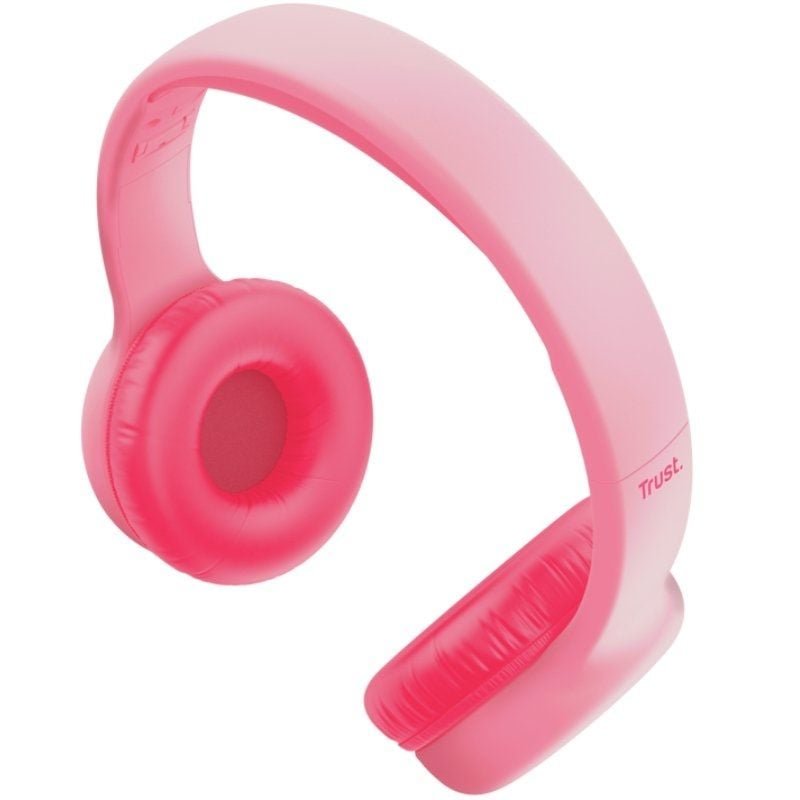 Auriculares Infantiles Trust Nouna Kids/ con Micrófono/ Rosas - изображение 3