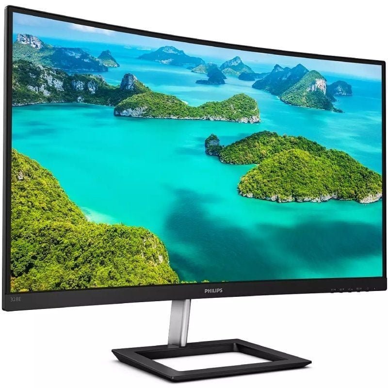 Monitor Profesional Curvo Philips E-Line 328E1CA 31.5"/ 4K/ Multimedia/ Negro - изображение 2
