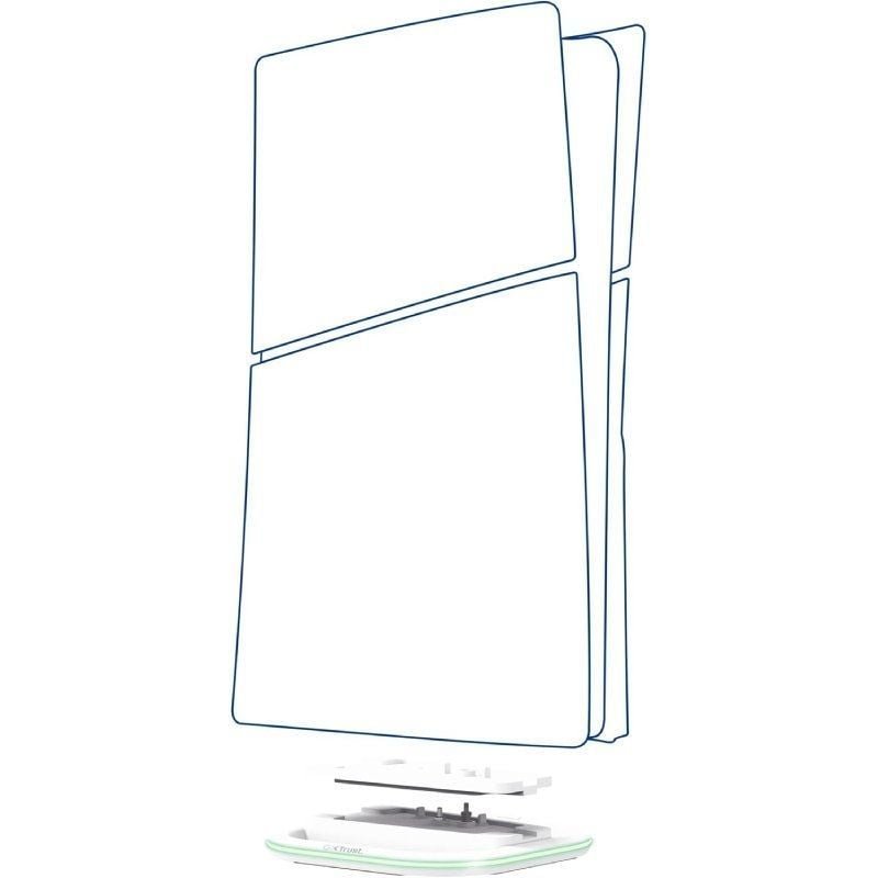 Soporte Vertical LED para PS5 Trust GXT 229/ Blanco - изображение 4