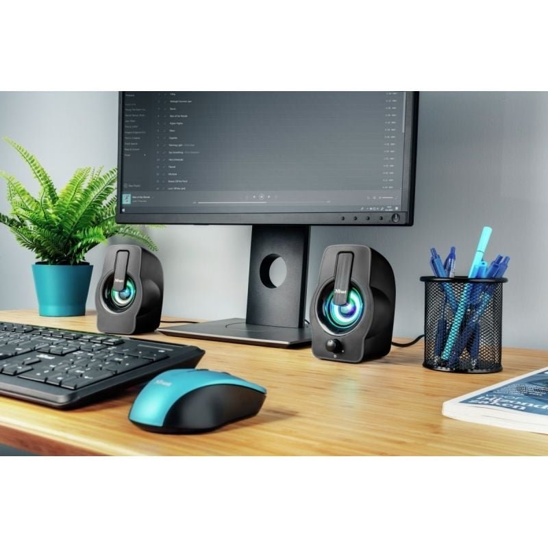 Altavoces Trust Gemi RGB/ 12W/ 2.0 - изображение 5