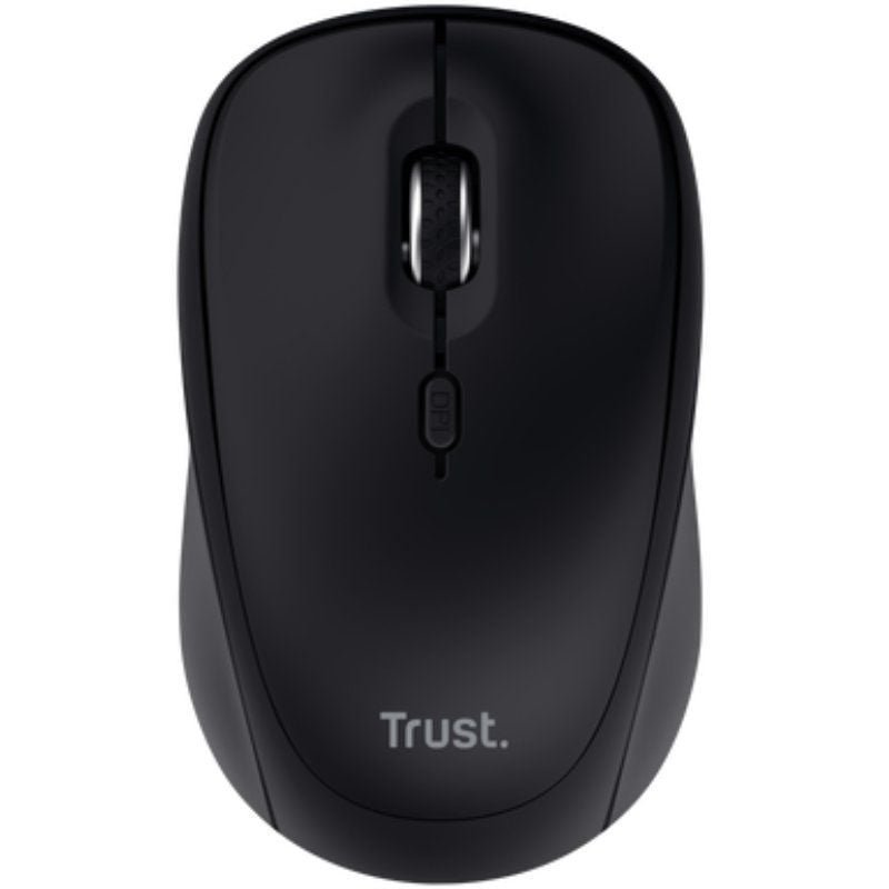 Ratón Mini Inalámbrico Trust Yvi+ Multidispositivo/ Hasta 1600 DPI/ Negro - изображение 2