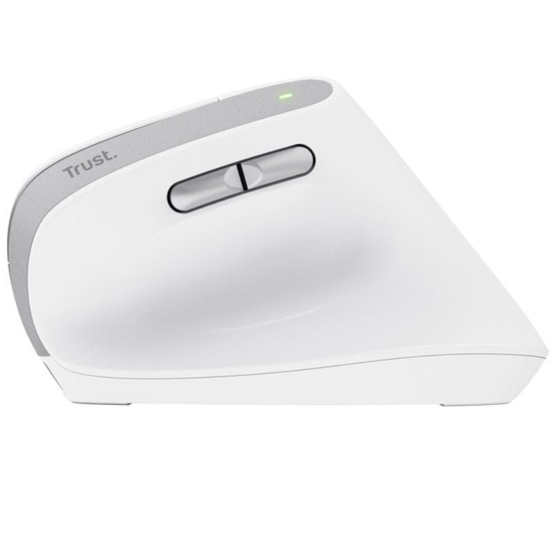 Ratón Vertical Inalámbrico Trust Bayo II/ Batería recargable/ Hasta 2400 DPI/ Blanco - изображение 3