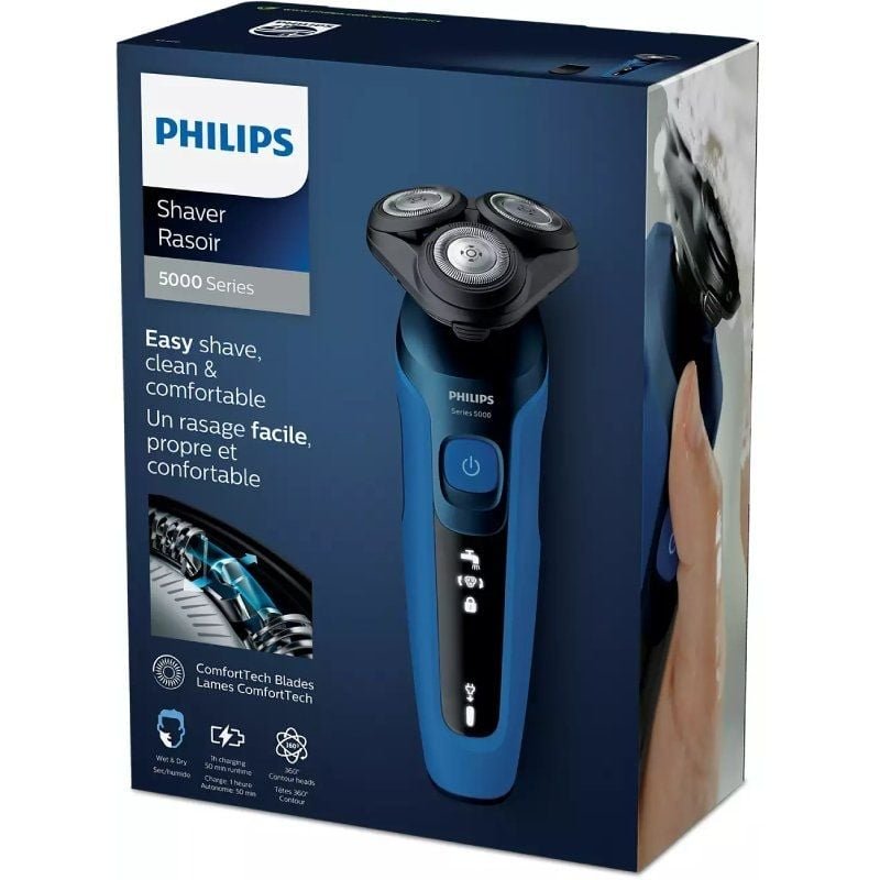 Afeitadora Philips Shaver Series 5000 S5466/17/ con Batería / 2 Accesorios - изображение 4