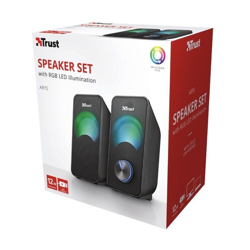 Altavoces Trust Arys RGB/ 12W/ 2.0 - изображение 4