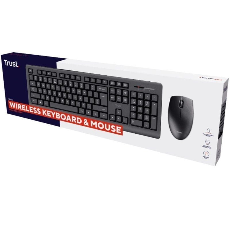 Teclado y Ratón Inalámbricos Trust Primo Wireless Deskset - изображение 2